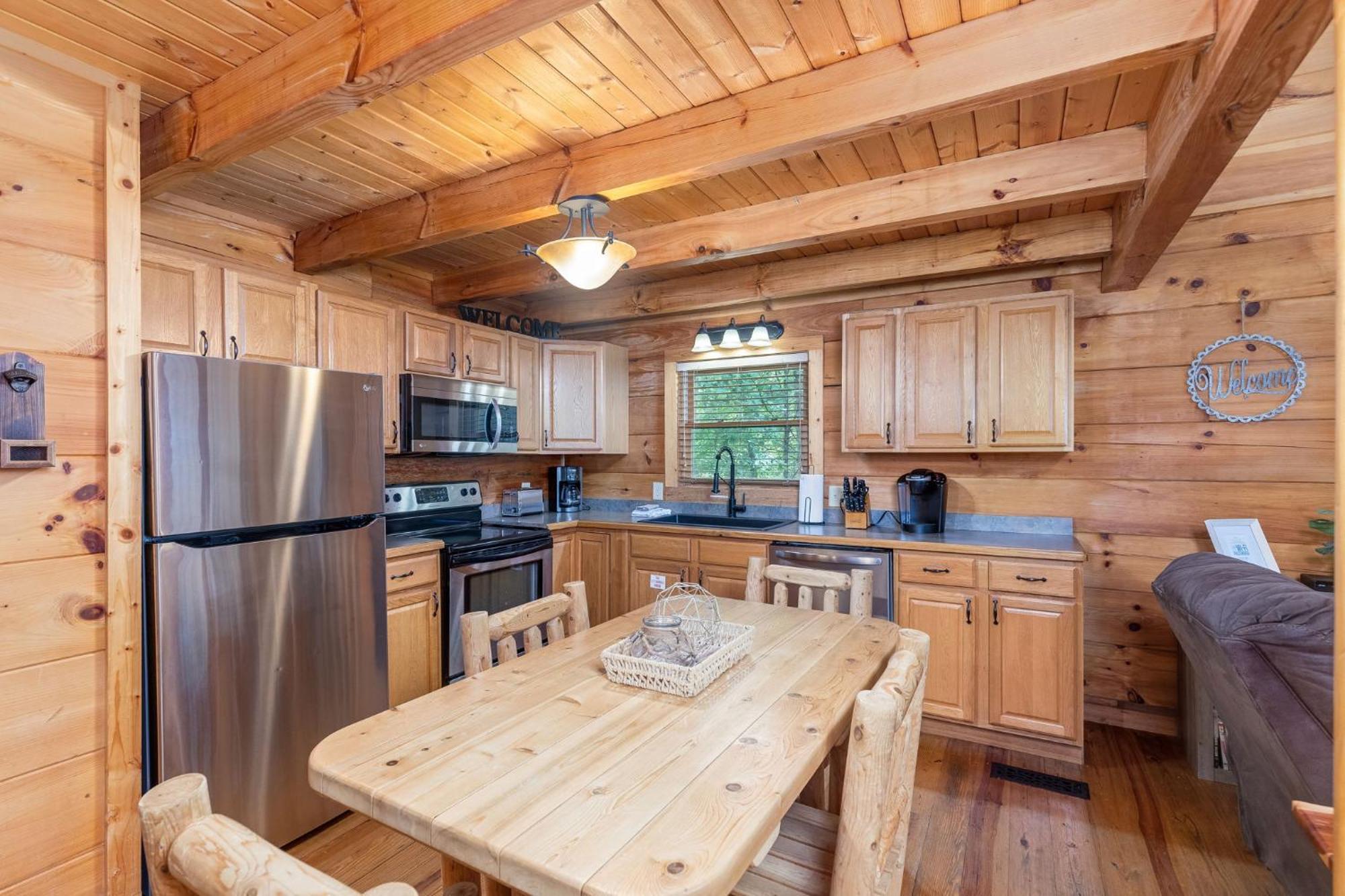 Elegant & Cozy Cabin Near Pigeon Forge 塞维尔维尔 外观 照片