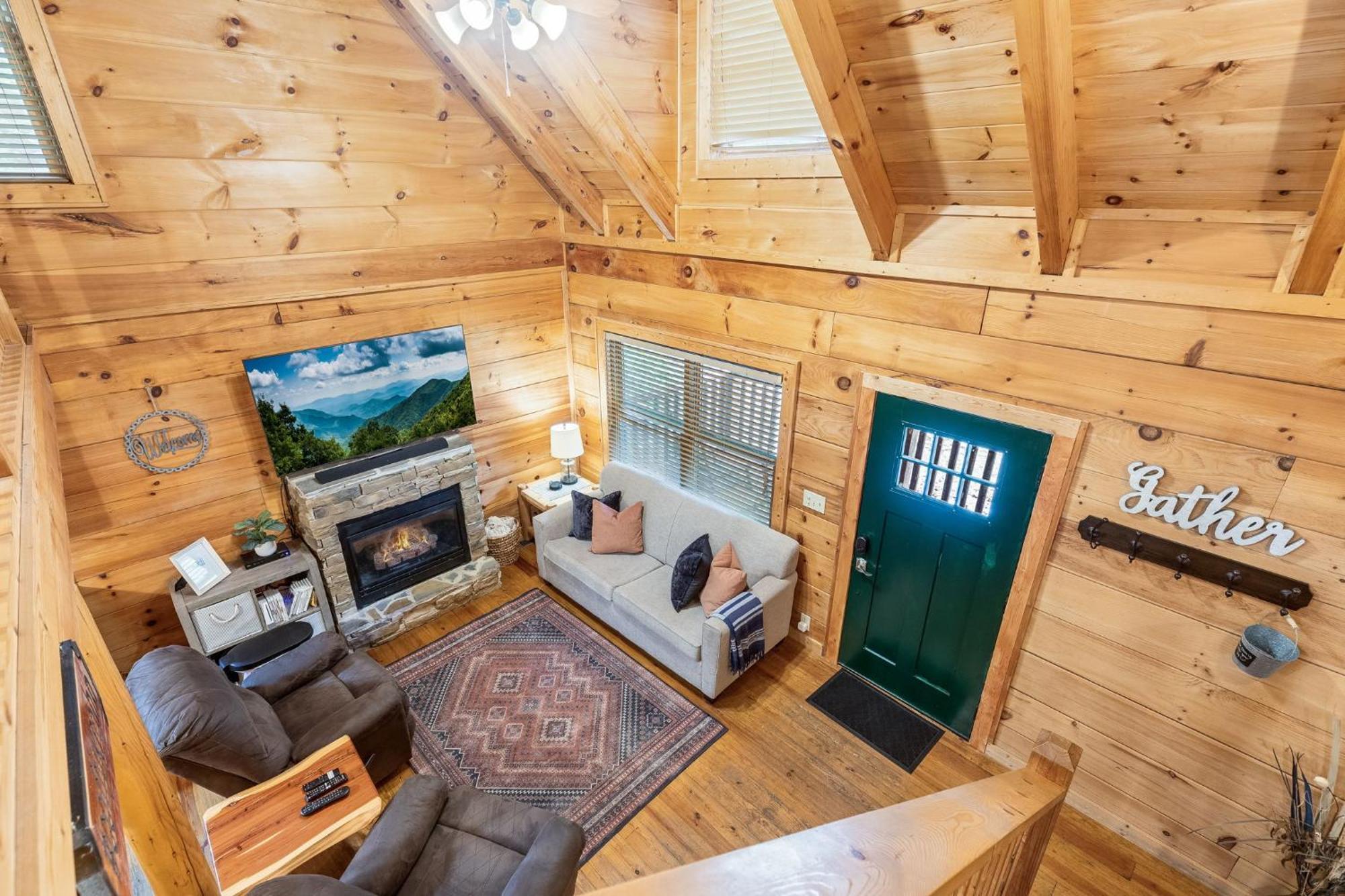 Elegant & Cozy Cabin Near Pigeon Forge 塞维尔维尔 外观 照片
