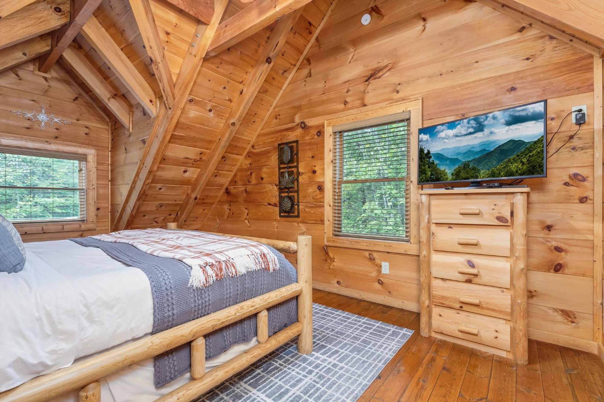 Elegant & Cozy Cabin Near Pigeon Forge 塞维尔维尔 外观 照片